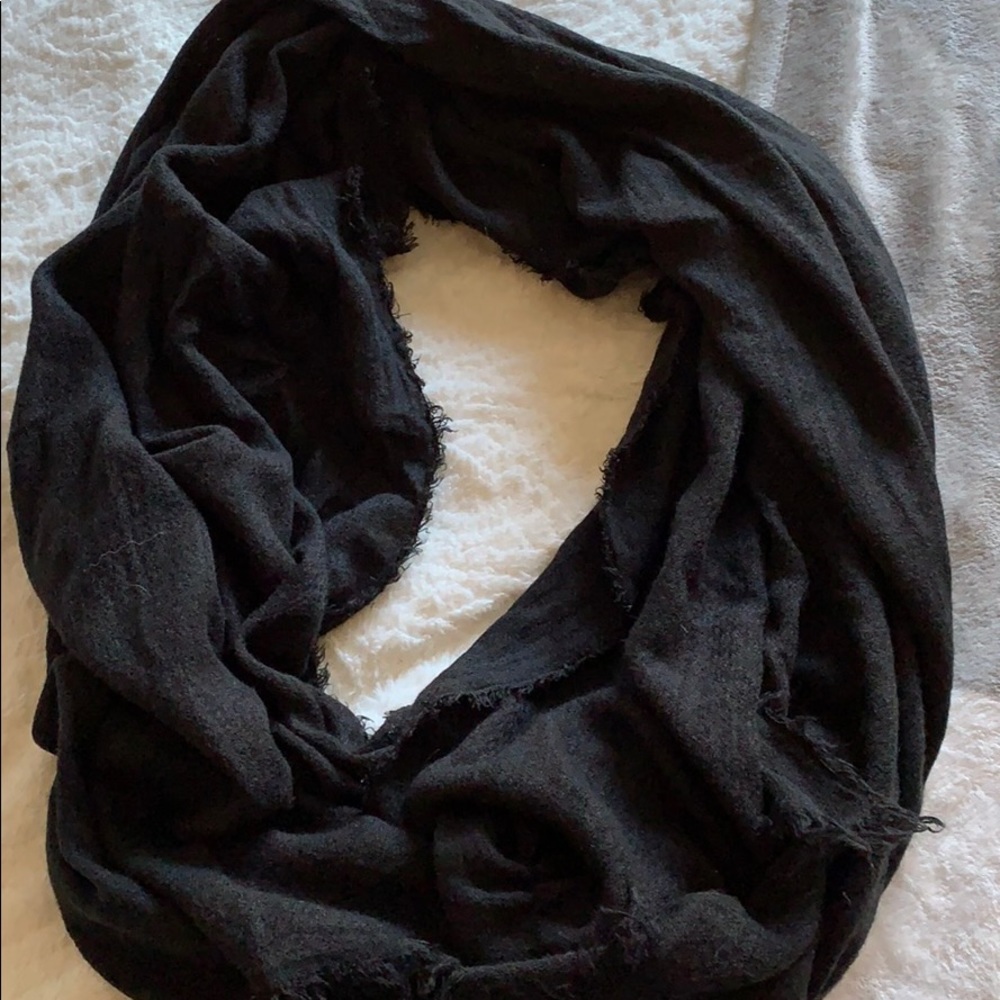 Long Black Scarf
